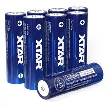 Xtar Baterias Aa Recargables Aa De 4150 Mwh (2500 Mah) De 1.