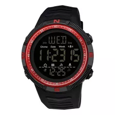 Reloj Sanda 6014, Reloj Led Impermeable Militar