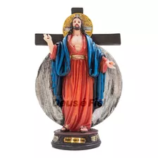 Imagem Santa Chagas De Jesus 20 Cm - Resina Premium