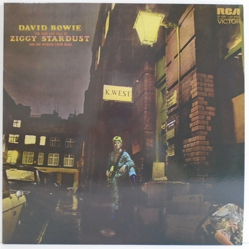 David Bowie 1972 Rise And Fall Of Ziggy Stardust Lp Lacrado