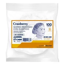 Gorro Enfermería Redondo Desechable Cranberry 100 Un