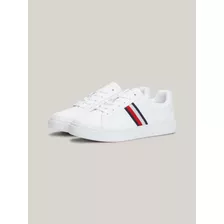 Tenis Blancos Essential De Mujer Tommy Hilfiger