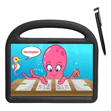 Capa Maleta Infantil Para Tablet Galaxy Tab A9 8.7 +caneta