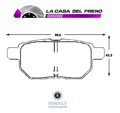 Pastilla Freno Trasera Toyota Matrix 1.8 2004 2zrfezre142l Foto 3