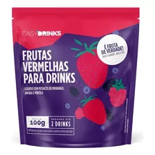Sache Preparado Frutas Vermelhas Drink Fruta Easydrinks 100g