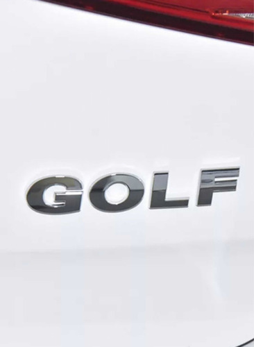 Emblema En Letras Para Volkswagen Golf Foto 2