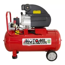 Compressor De Ar 2 Hp 8,7 Pés 50 Litros 220v Motomil