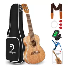 Vangoa Tenor Ukulele Mahogany Ukelele Acustico De 26 Pulgad