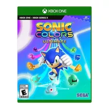 Sonic Colors Ultimate Standard Edition Sega Xbox One/xbox Series X|s Físico