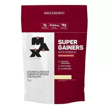 Super Gainers (3kg) - Sabor: Baunilha