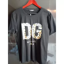 Playera Dolce Gabbana Valentino Balmain Prada Balenciaga Ch 