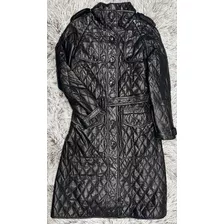 Gabardina De Piel Capitonada Burberry Para Mujer Talla 6/ S