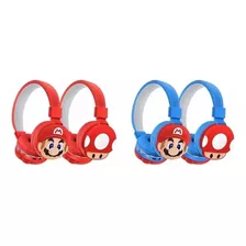 Audífonos Diadema Bluetooth Super Mario Recargable