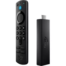 Amazon Tv Stick Fire Tv Stick 4k Max K2r2te 1.ª Generación De Voz 4k 8gb Negro Con 2gb De Memoria Ram