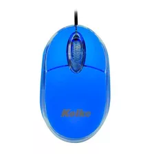Mouse Óptico Kolke Kem-340 Conexión Usb 800dpi Color Azul