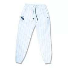 Calça New Era Mlb Ny Yankees Stripes - Branco