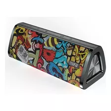 Caixa De Som Bluetooth 5.0 Mifa Modelo A10+ 20w Ipx7 Grafiti