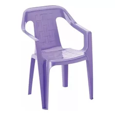 Silla Plastica Infantil Estrella Orquidea Rimax