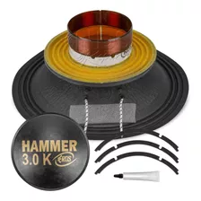 Kit Nds Reparos Para Eros 1500w Rms Hammer 3.0 K 12 Polegada