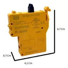 Bloco De Contato Monitorado Emerg Bcm01f-csw 1nf Weg