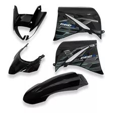 Kit De Carenagem Adesivado Yamaha Xt 660r Preto 2015 E 2017