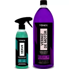 Kit Vonixx Vexus Limpeza De Motor E Rodas + Verniz De Motor