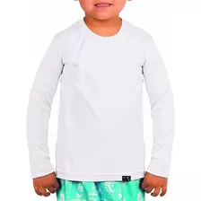 Camisa Infantil Manga Longa Com Proteção Solar Uv Fps50+ 