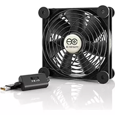 Ac Infinity Multifan S3, Ventilador Usb Silencioso De 120 Mm