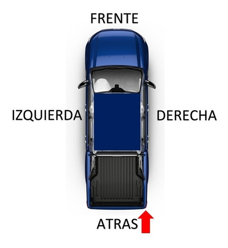 09-19 Dodge Ram Calavera Trasera Con Focos Lado Derecho Foto 5