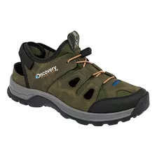 Sandalias Junior Discovery Exp. Di2031 Olivo 22-25 117-477