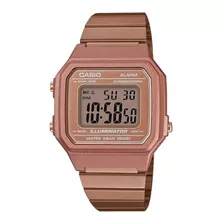 Reloj Casio Retro Oro Rosa B650wc Digital Original Garantía