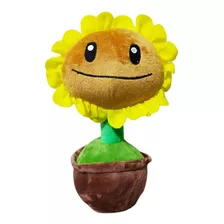 Pelúcia Girassol Vaso Plantas E Zumbis Plants Vs Zombies Pvz