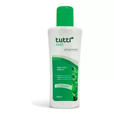 Loção Adstringente Aloe Vera E Hortelã 140ml Tutti Depil