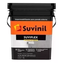 Tinta Emborrachada Suviflex Impermeabilizante 18lt Suvinil