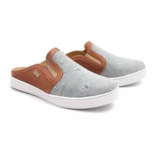 Sapato Mule Slip On Masculino Clássico Casual Couro Promoção