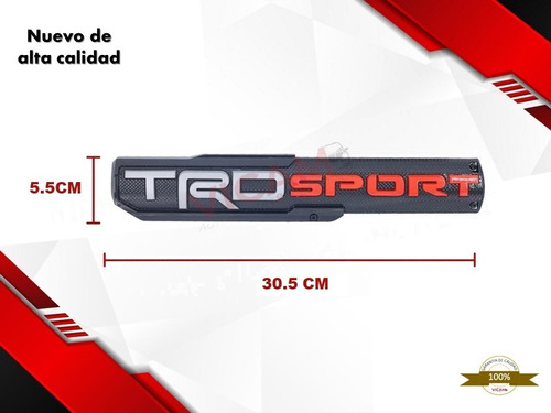 Toyota Tundra Trd Sport Emblema Para Tapa De Caja Foto 4