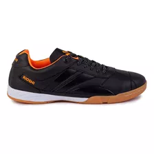 Botines Kioshi Sakka 86 Futsal Negro Fluo Talles #39 Al #45