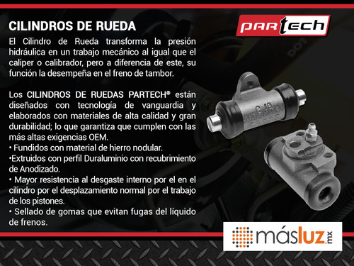 (1) Cilindro Rueda Tra Izq/der Roadmaster 8 Cil 5.7l 92/96 Foto 7