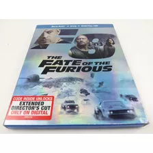 Pelicula Blu-ray - The Fate Of The Furious - Combo 2 Discos