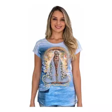 Blusa Religiosa Nossa Senhora De Nazaré Feminina Dv5076