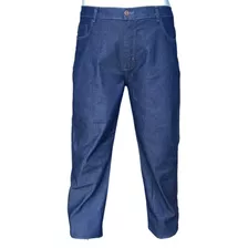 Calça Jeans Masculina Plus Size Tamanho Grande Com Lycra 