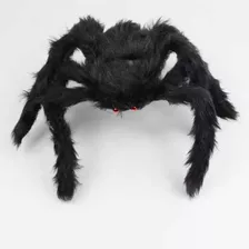 Aranha Gigante Halloween Pelúcia Perna Articulável Decoração