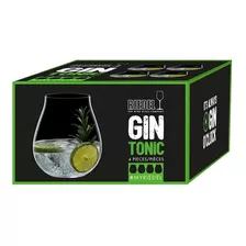 Set Riedel Gin Tonic 4 Vasos Color Vidrio