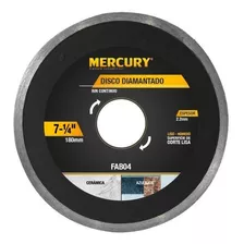 Disco Diamantado Mercury Continuo 7 1 4 7mm