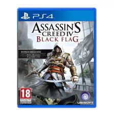Assassins Creed Black Flag Ps4 Capa Azul Mídia Física