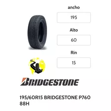 195 60 R15 Llanta Direccional Bridgestone Potenza 760 195/60