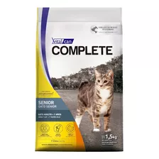 Alimento Vitalcan Complete Para Gato Senior Sabor Mix En Bolsa De 7.5 kg