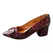 Zapatos Marittimo Rojos Mujer + Envío Gratis