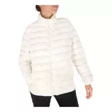 Campera Puffer Hifel Sin Capucha Mujer Marron Jj deportes