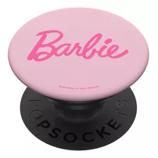 Barbie Classic Pink Logo Popsockets Popgrip: Agarre Intercam